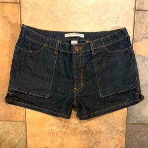 NWOT A&F Abercrombie & Fitch 14 CLASSIC Denim Jean SHORTS  WASHED & NEVER WORN!